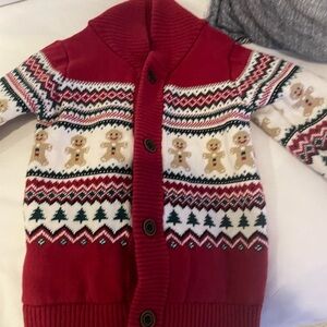 Gymboree gingerbread sweater